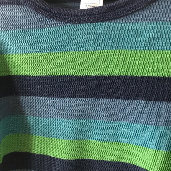 3T Gap Long Sleeved Striped Tee - Picture 5 of 12